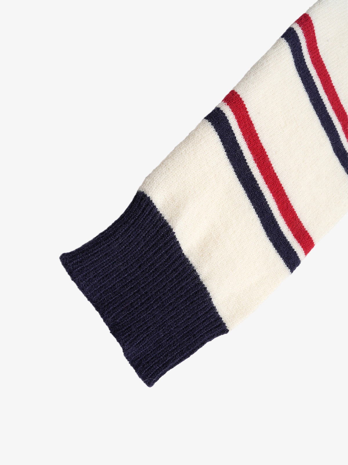 Striped Polo Sweater for Casual and Sporty Looks 