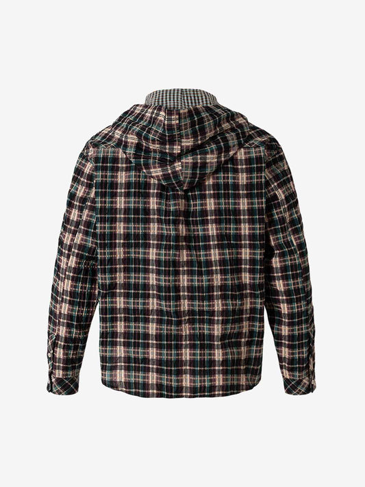 Classic Plaid Button-Up Shirt for Men - Perfect for Casual and Outdoor Adventures 