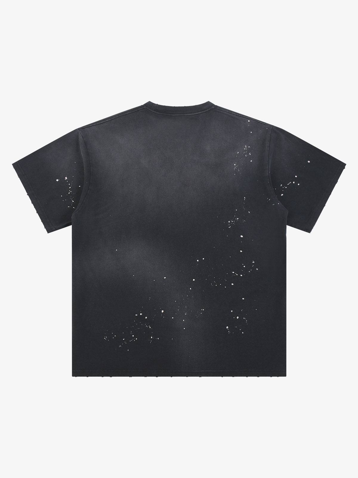 Distressed Ink Splatter Pattern Team Logo Collection T-shirt 