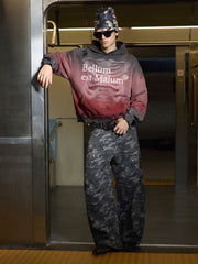 Dip-Dye Gradient Washed Sweatshirt