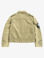 Sand Multi-Pocket Boxy Workwear Jacket