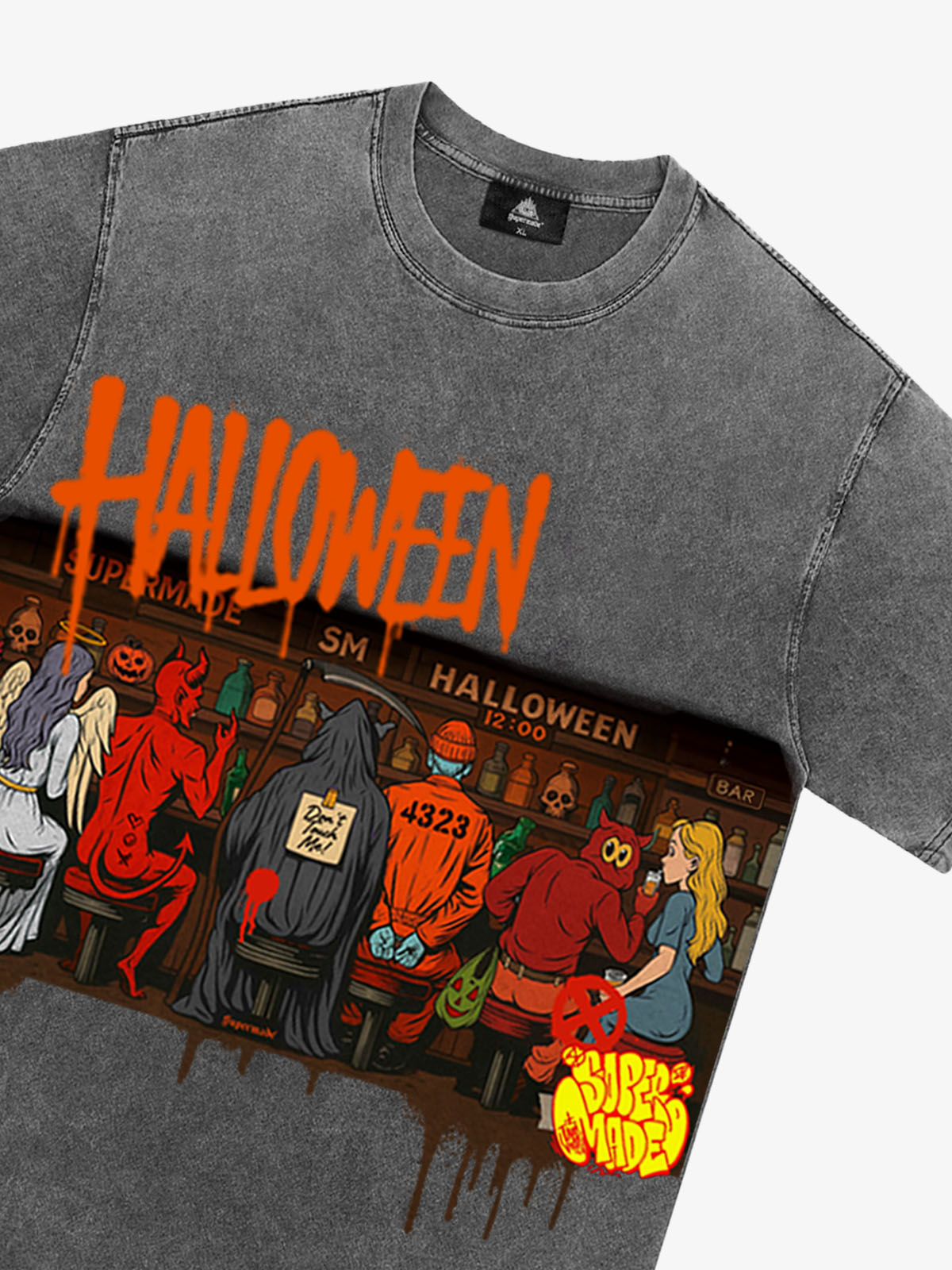 Thesupermade Halloween Pub Party T-shirt 