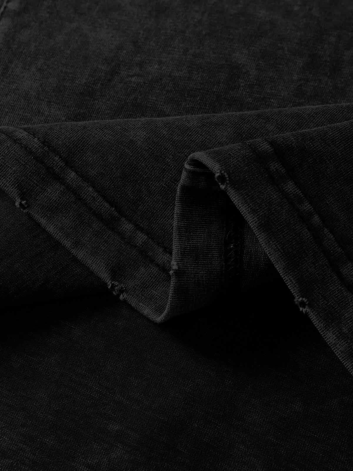 Vintage Washed Crew Neck T-Shirt 