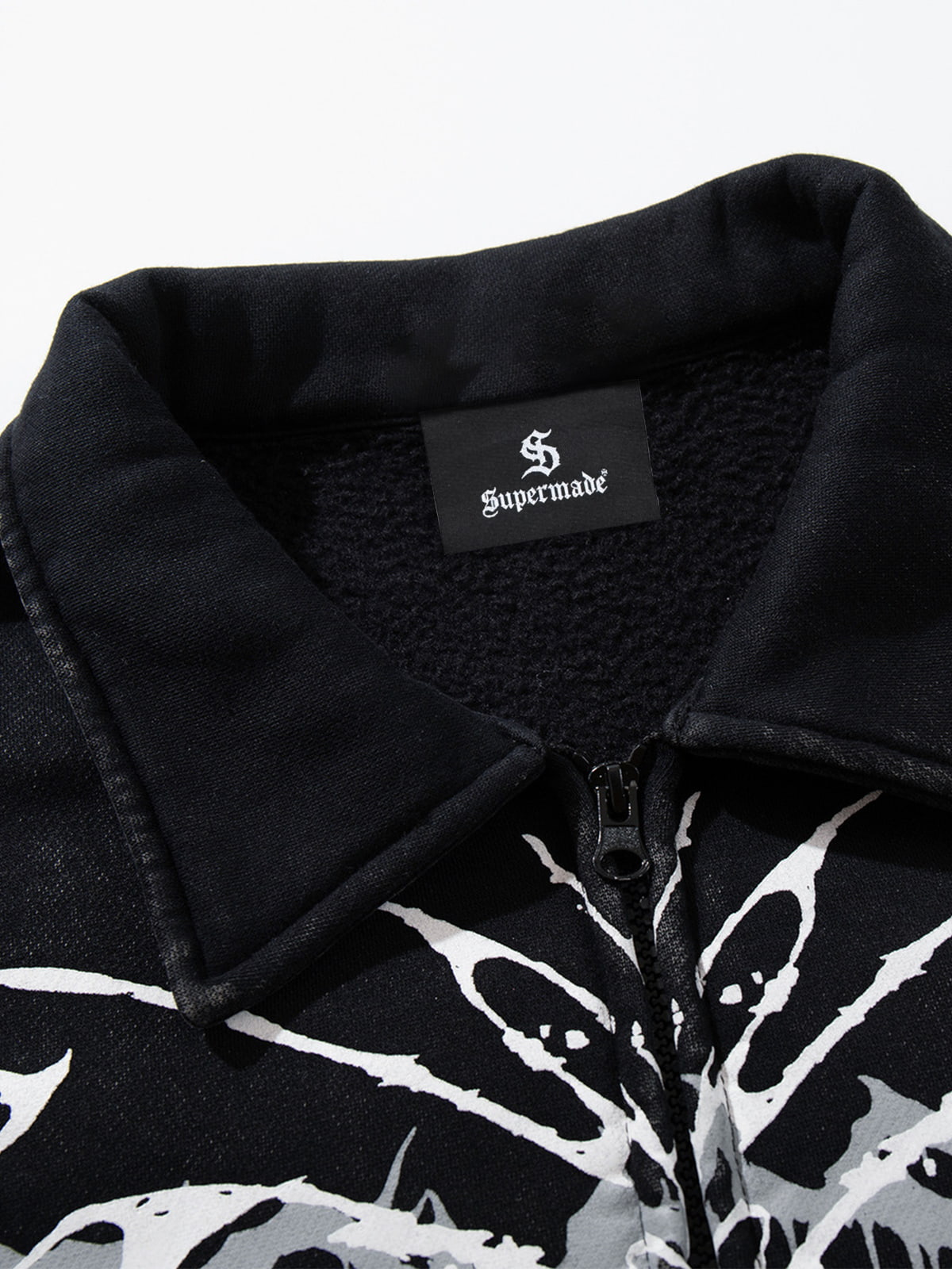 Skull Pattern Knit Sweater for Bold Fashion Statements 
