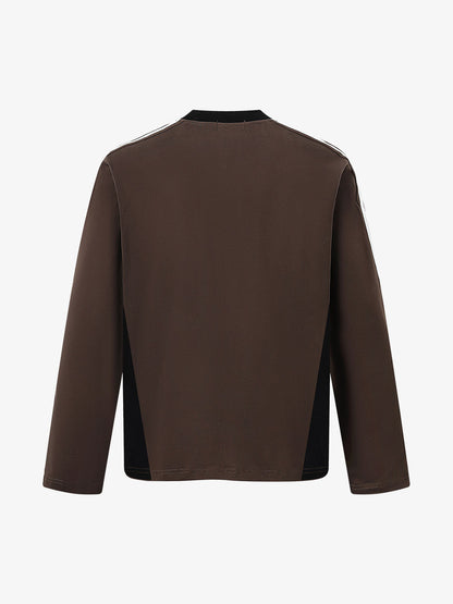 Sporty Long Sleeve Top with Bold Number Design for Active Enthusiasts 