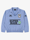 Soccer Graphic Collared Pullover