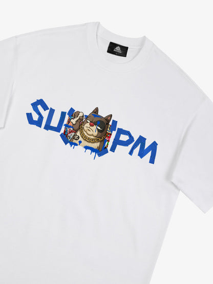 SUPM Graffiti Tape Graphic T-shirt 