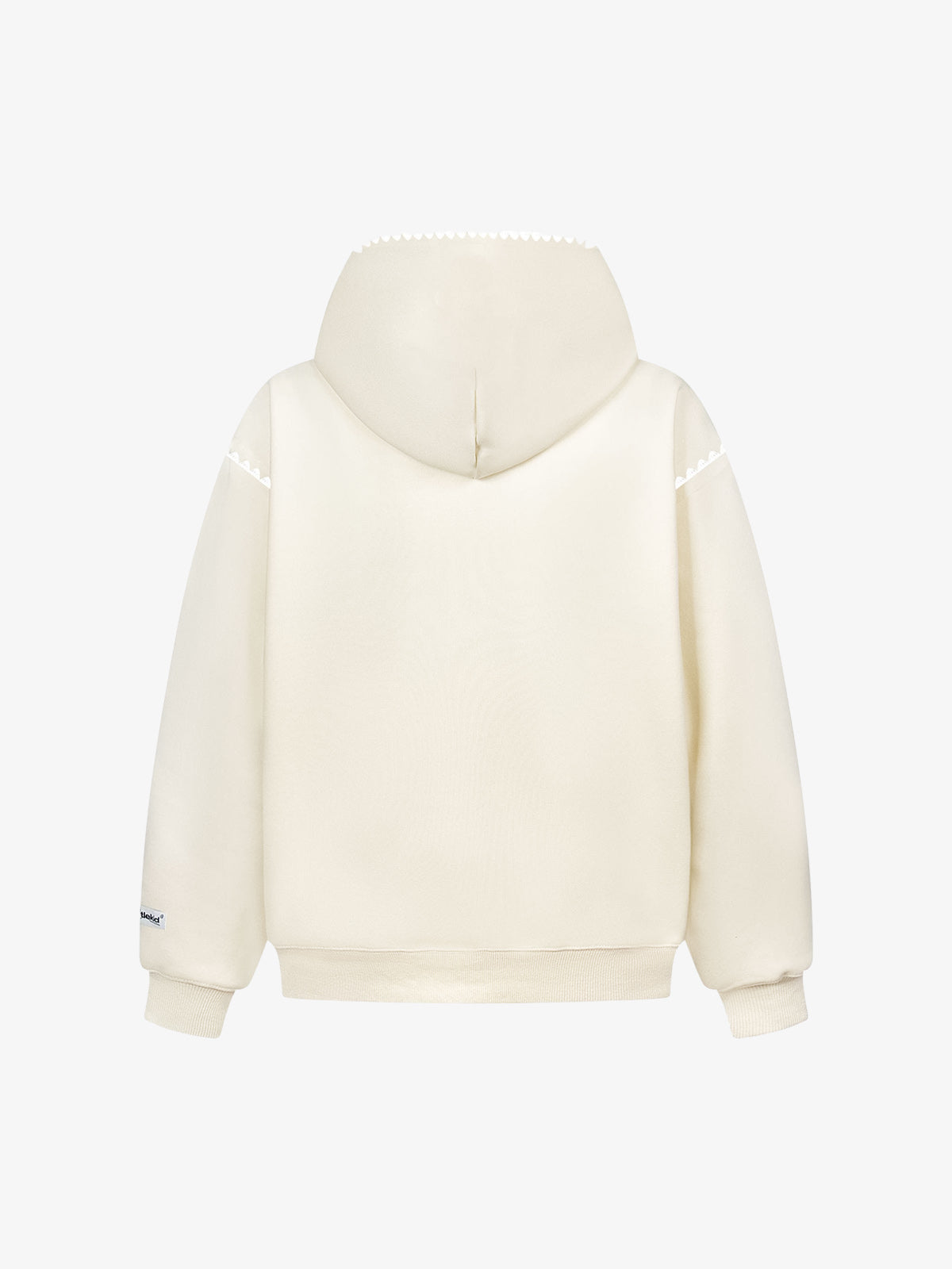 Heavy Lace Check Patch Embroidered Hoodie 