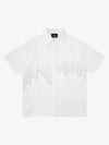 Abstract Skyline Graphic Short Sleeve Shirt