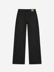 Scorpion Embroidered Pearl-Studded Distressed Straight-Leg Jeans