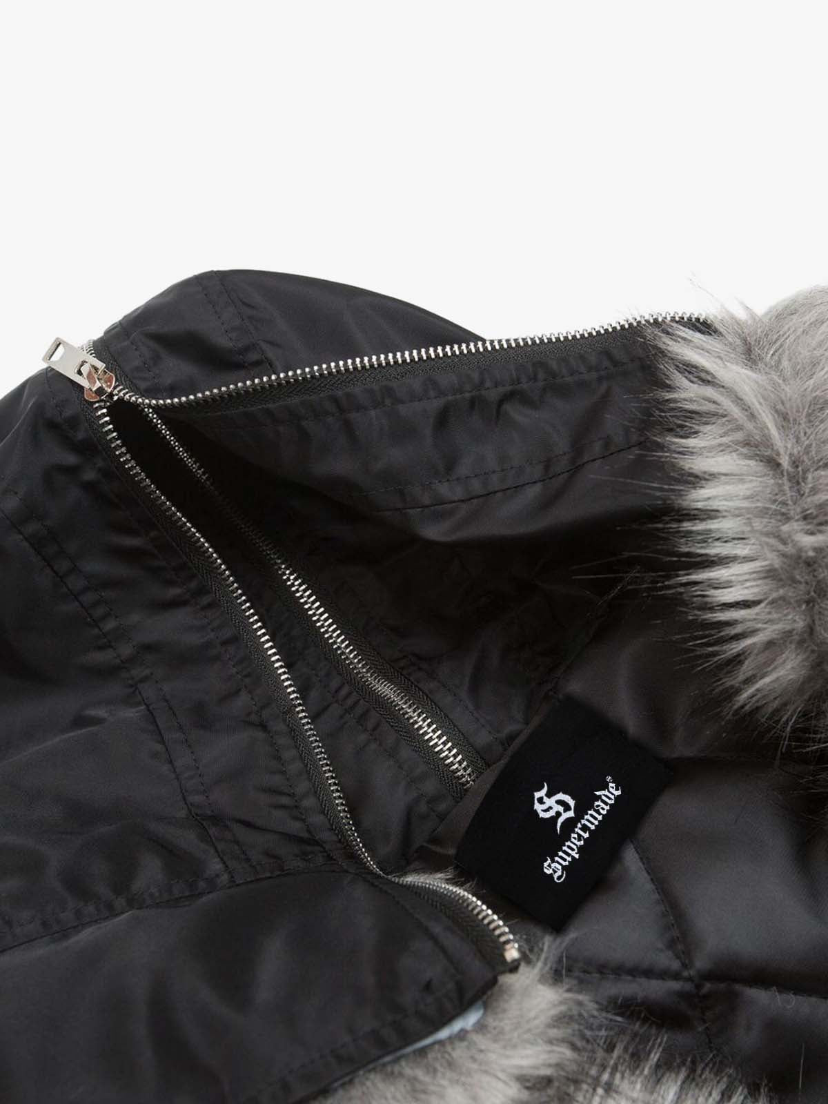 Winter Essential Bomber Jacket with Faux Fur Hood Trim for Ultimate Warmth and Style 