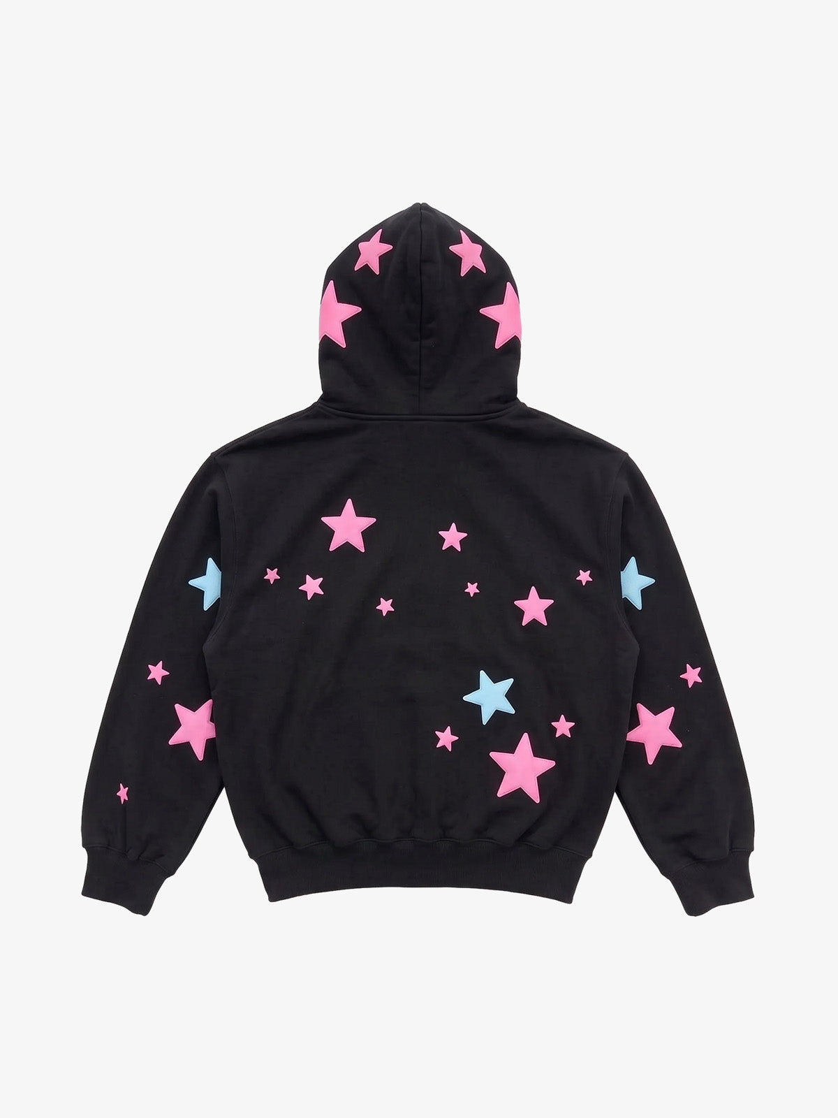 Star Foam Graphic Color Block Sweat Set