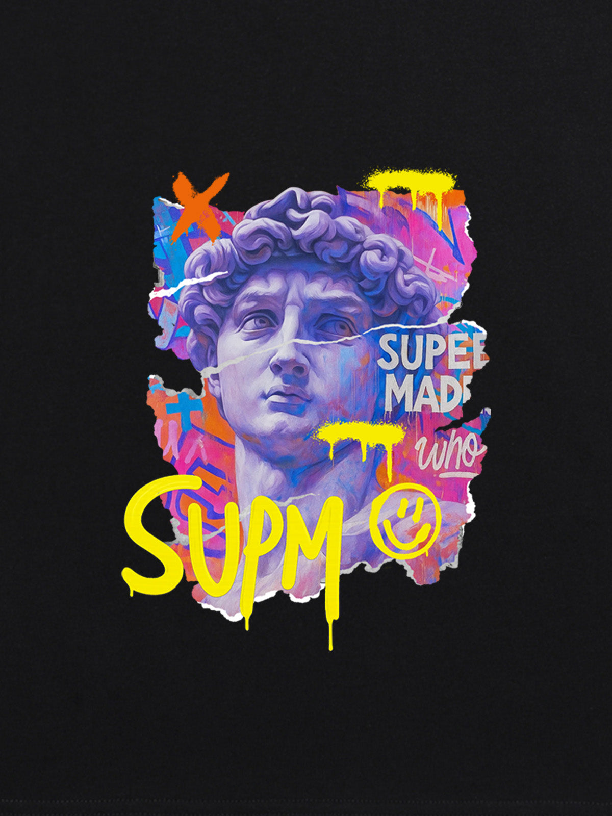 Vibrant Graffiti Art T-Shirt for Urban Fashion Lovers 