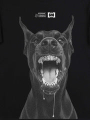 Snarling Doberman Graphic T-Shirt 