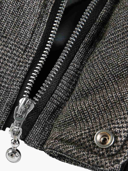 Winter Essential Bomber Jacket with Faux Fur Trimmed Hood 