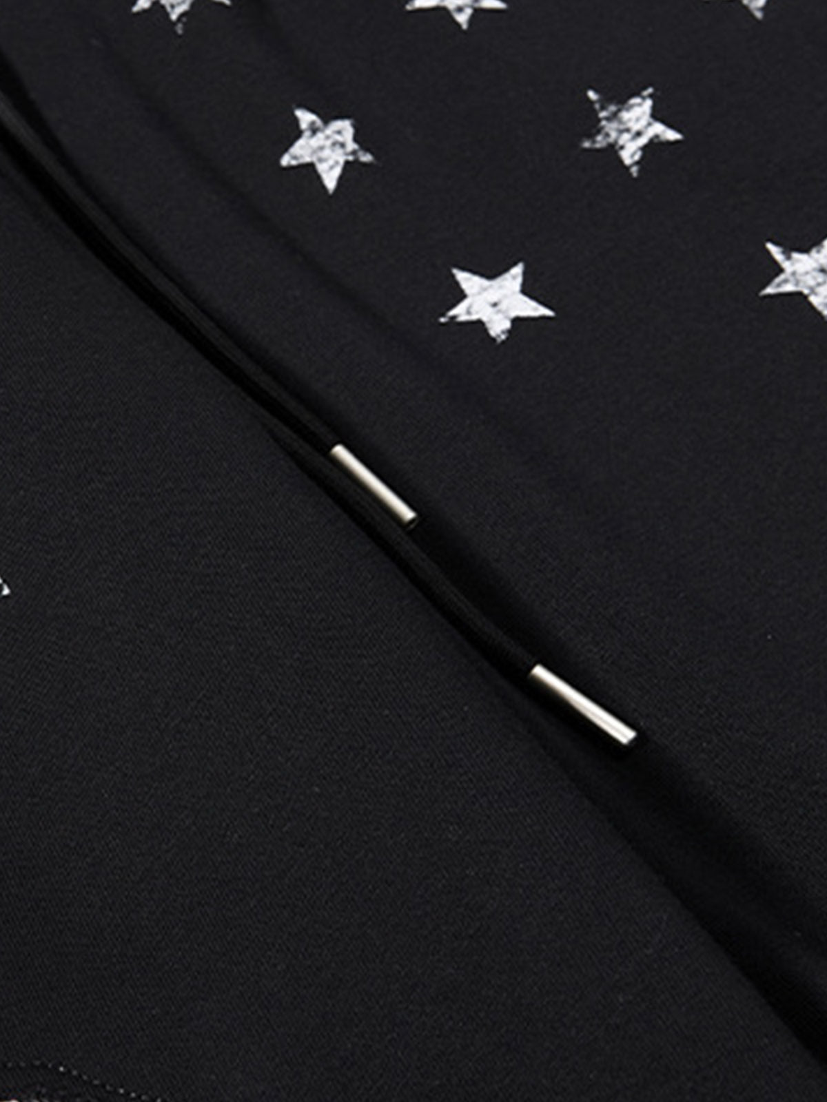 Zebra Patch Star Graphic Wide-Leg Sweatpants