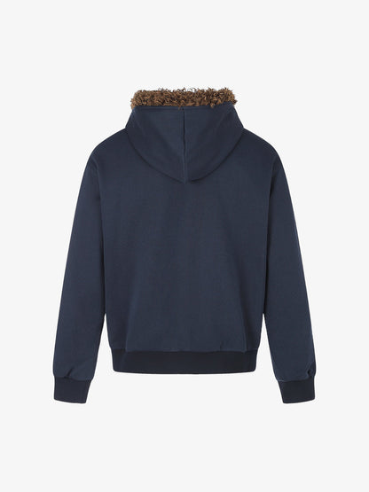 Union Jack Fur Hooded Jacket