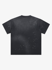 Washed Spray Graphic T-Shirt 