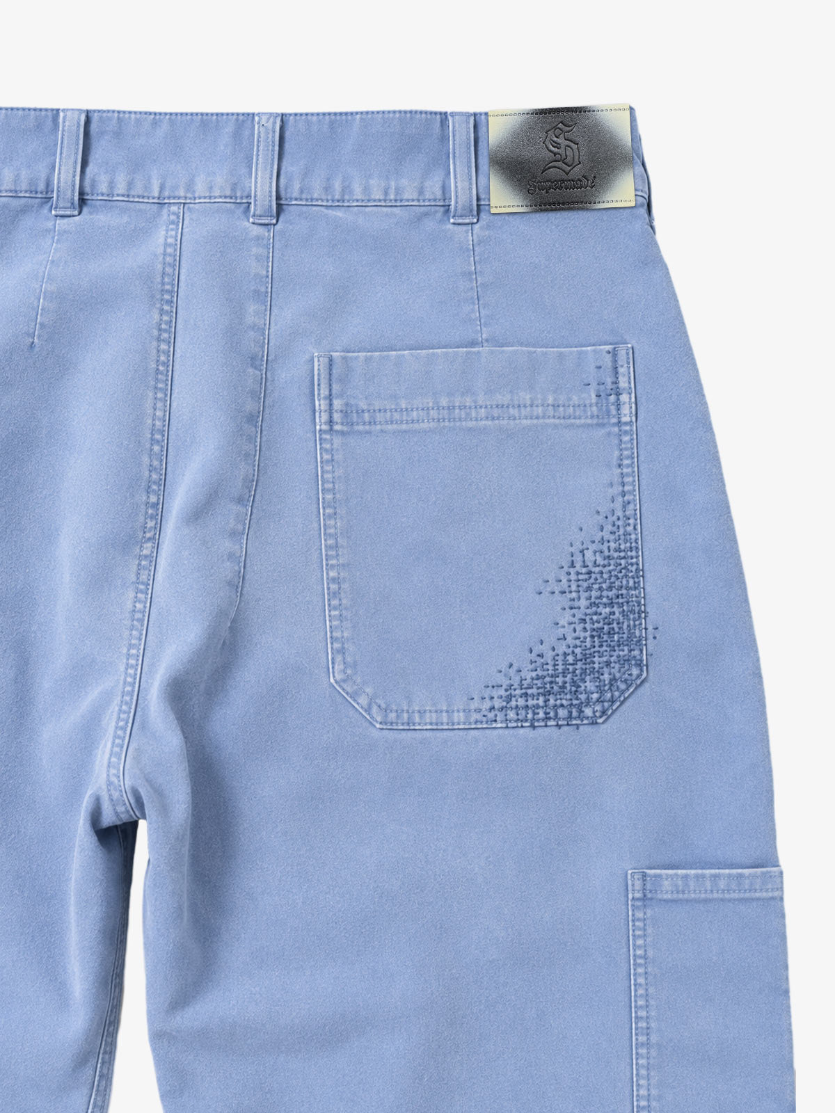 Sashiko Stitch Work Pants