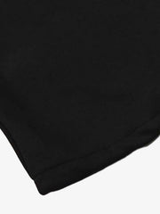 Script Embroidered Piped Wide-Leg Sweatpants