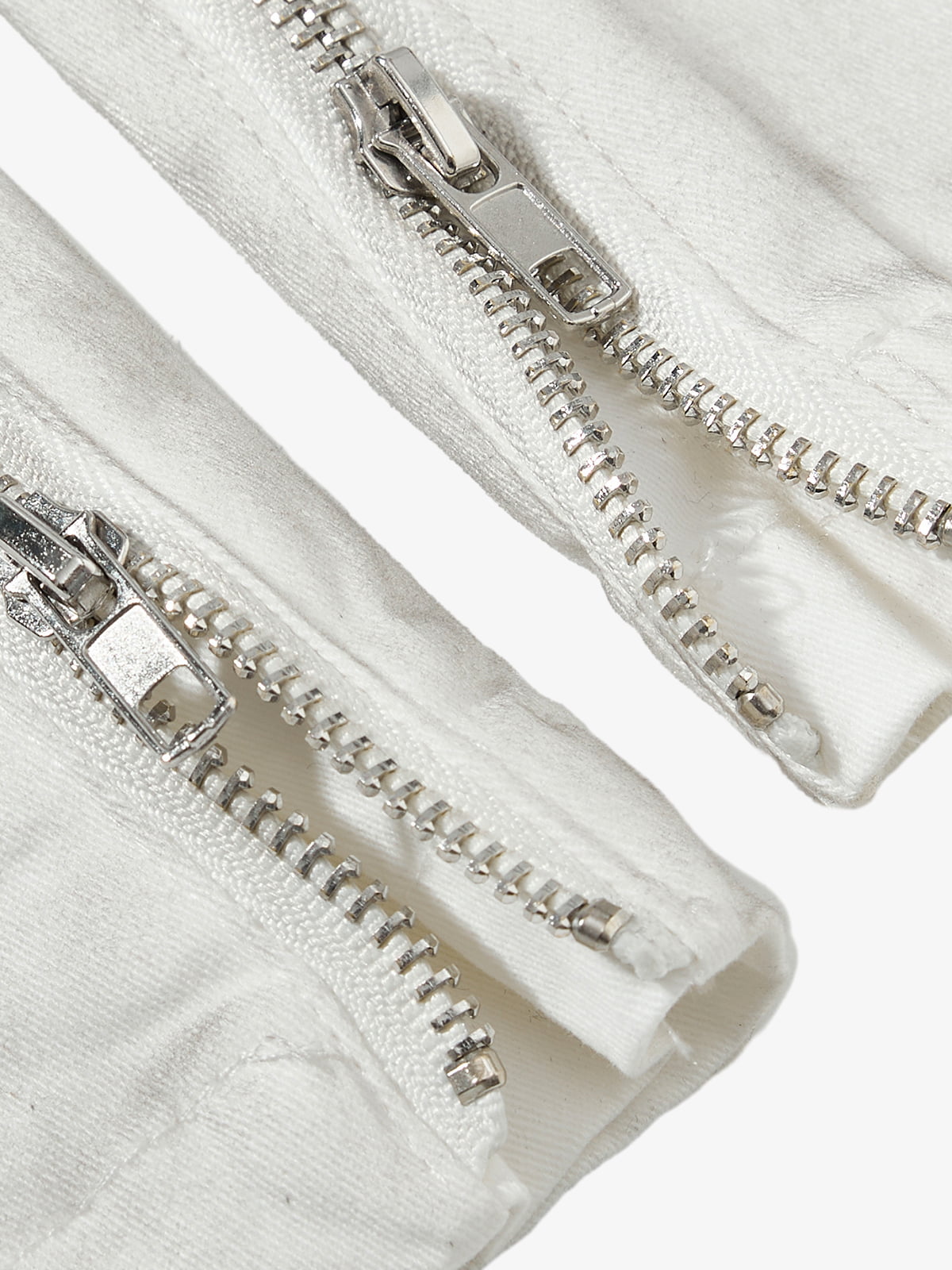 Cotton Blend Wide Leg Cargo Pants with Zipper Pockets and Utility Design 