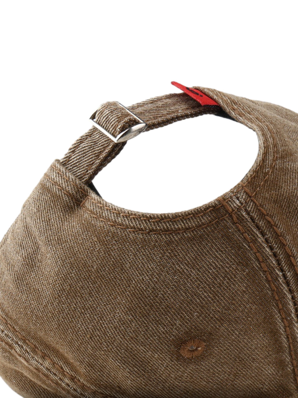 Washed "DIFFERENT GENERATION" Denim Baseball Cap