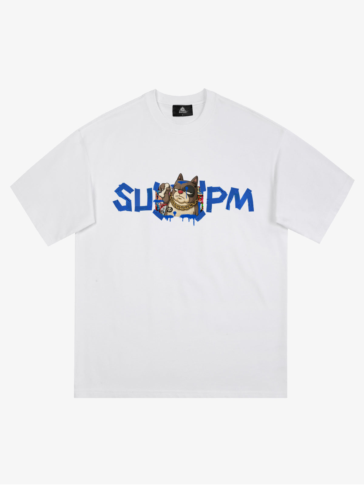 SUPM Graffiti Tape Graphic T-shirt 