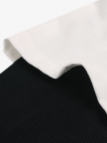 Knight Crest Graphic T-Shirt - Stylish and Comfortable Layered Design for Everyday Wear 