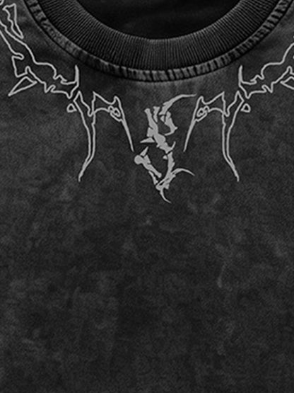 T-Shirt mit Dornenstich