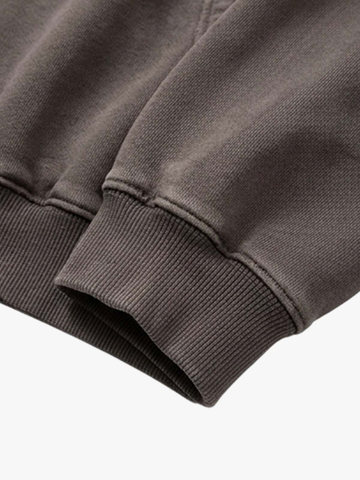 Washed Basic Boxy Fit Hoodie