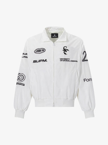 Racing Graphic Bomber Jacket