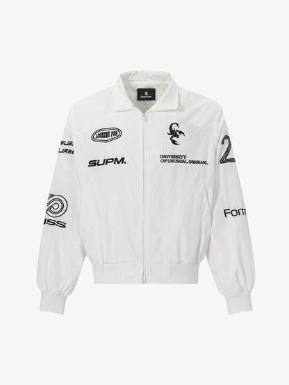 Racing Graphic Bomber Jacket