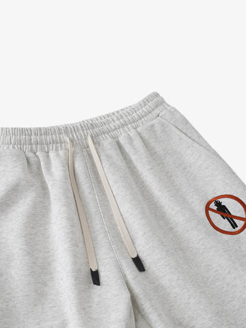 Star Embroidered Sweatpants