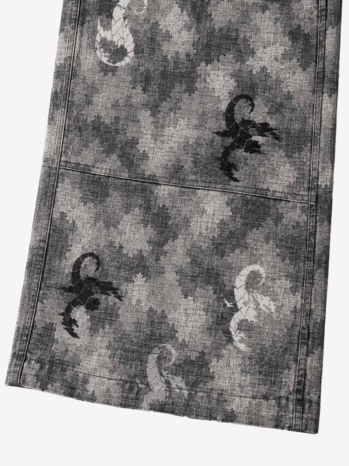 Scorpion Camo Multi-Pocket Cargo Jeans