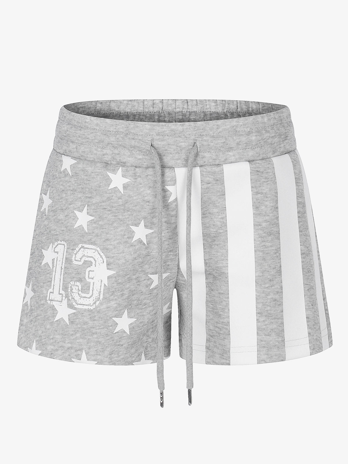Streetwear Flag Graphic Mini Shorts