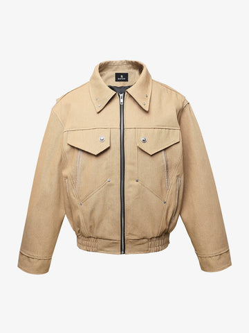 Cropped Workwear Jacket