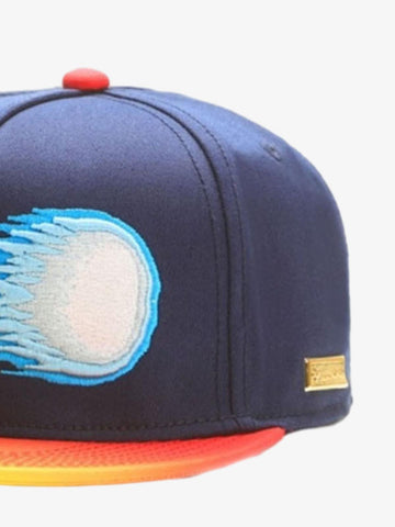 Casquette de baseball à blocs de couleur brodée graphique