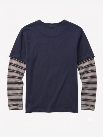 Langarmshirt mit Streifenmuster