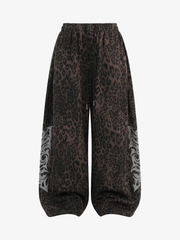 Relaxed Leopard Camouflage Pants