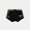 cotton retro hot girl casual sportswear striped plaid shorts