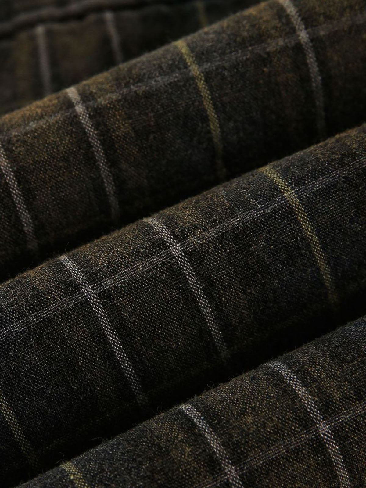 Retro Cleanfit Plaid Shirt 