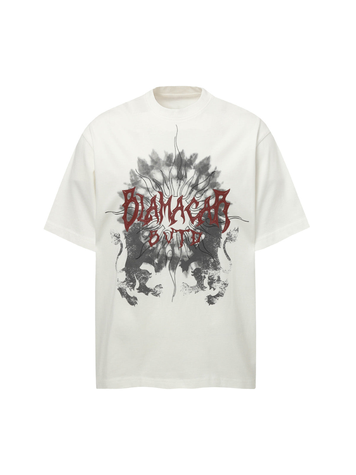 Distressed Batik Graphic T-Shirt 