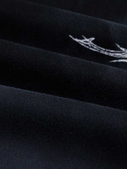 Thorn Portrait Graphic Distressed Gradient Hoodie; Black / S, Black / M, Black / L, Black / XL