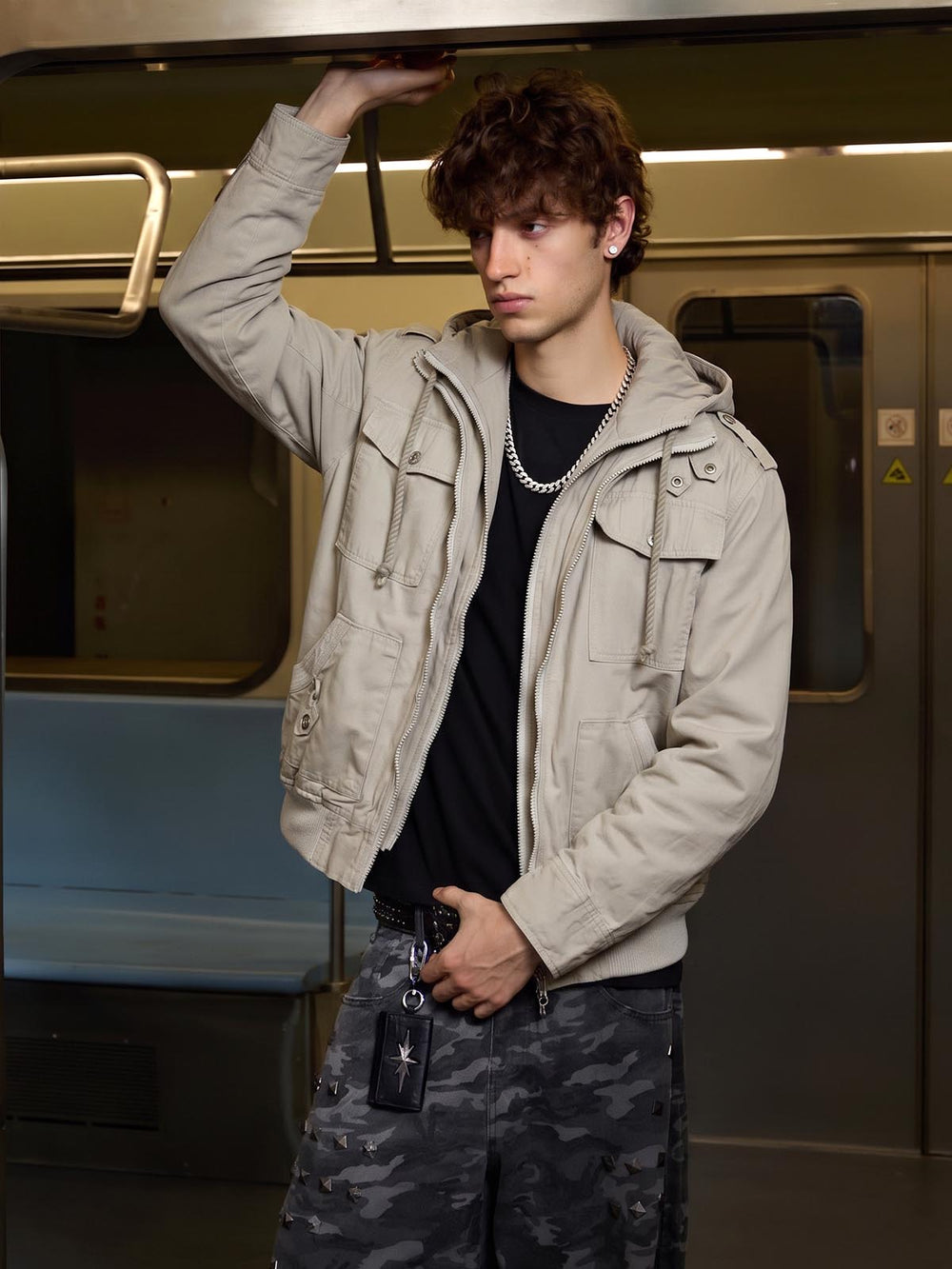 Heavyweight Multi-Pocket Workwear Vest Jacket