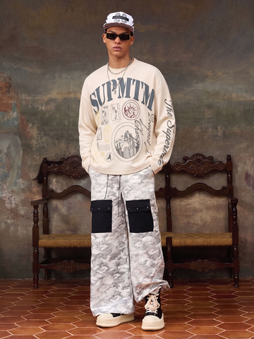 Liberty Stamp Graphic Waffle Long Sleeve Tee