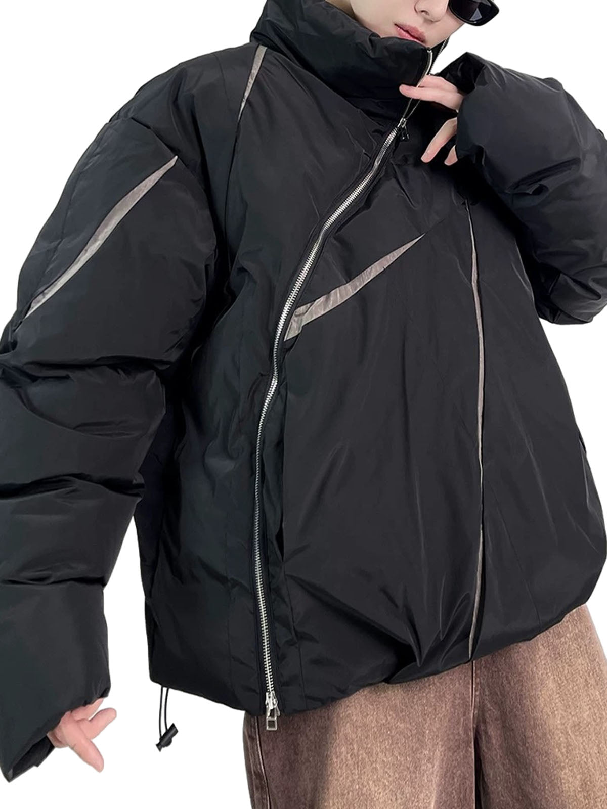 Oversize Deconstructed Cotton Jacket | Thesupermade®