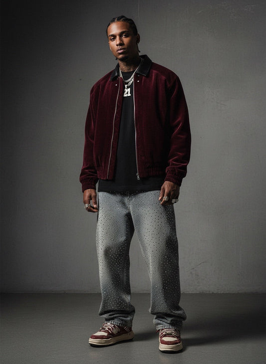 Retro Velvet Luxury Lapel Jacket 