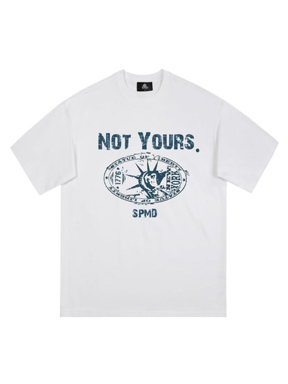 Original Statue Of Liberty Stamp Print T-shirt 