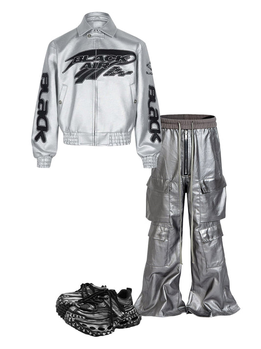 Thesupermade American Vintage Street PU Leather Jacket - 1821