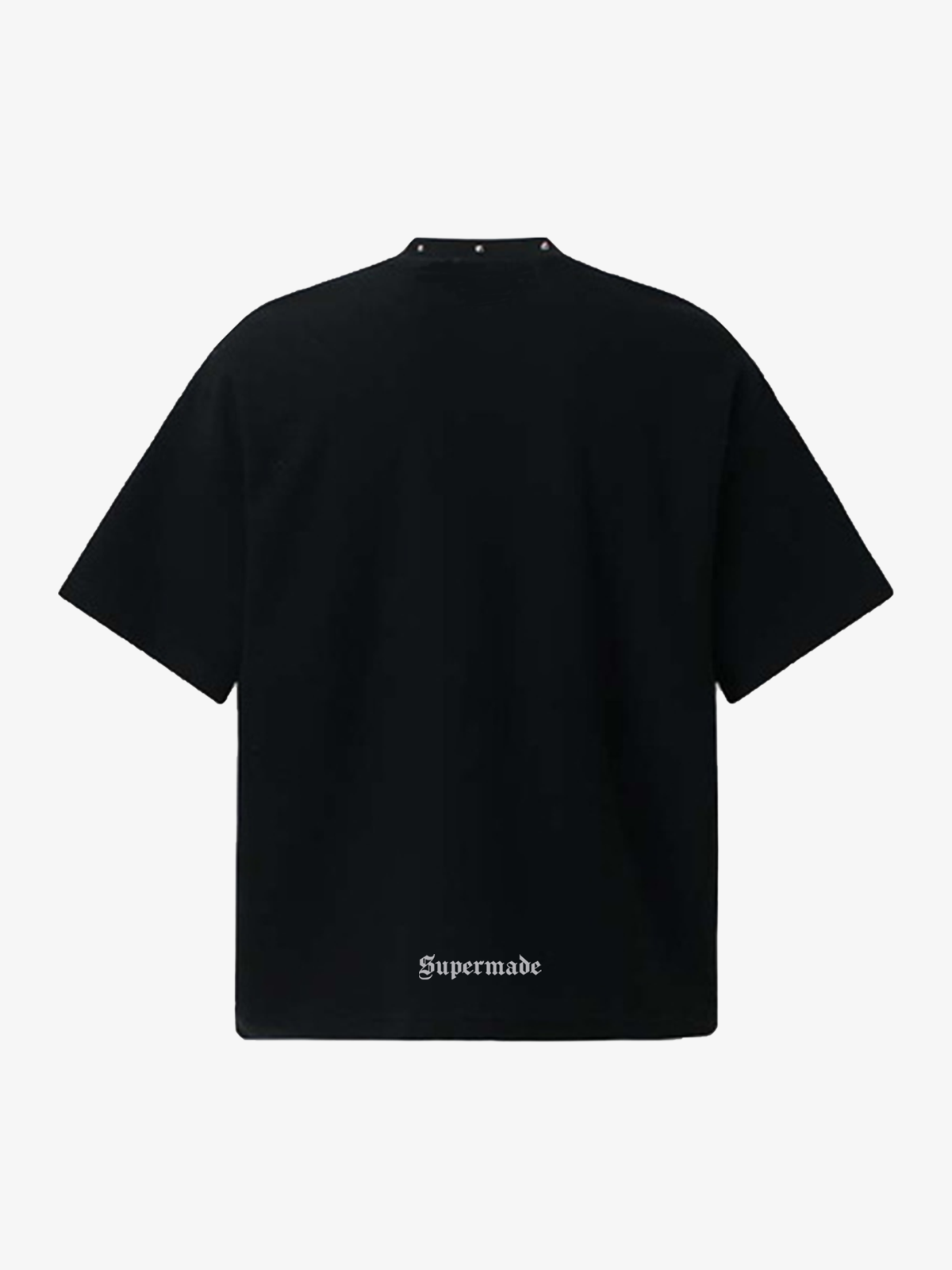 顔のない肖像画ワッフルニットTシャツ